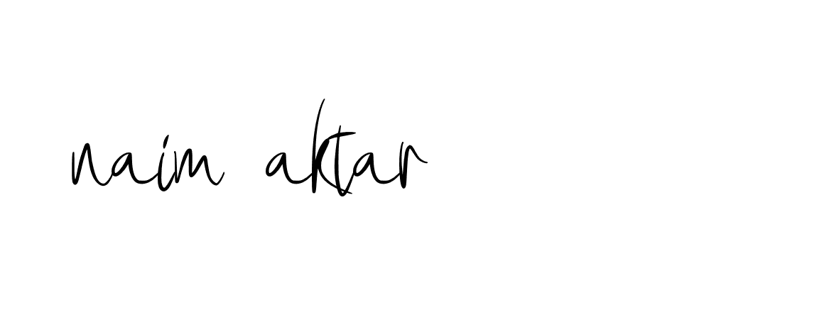 Signature of naim-aktar-