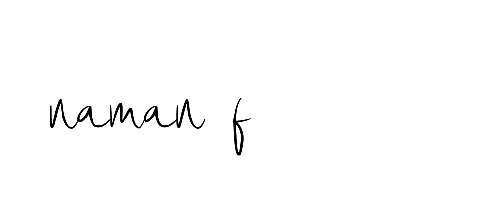 Signature of naman-f