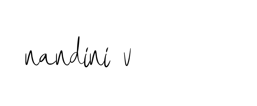 Signature of nandini-v