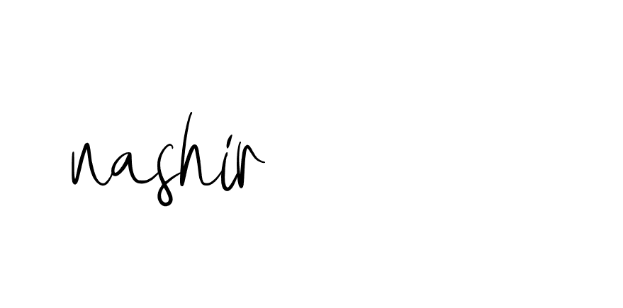 Signature of nashir