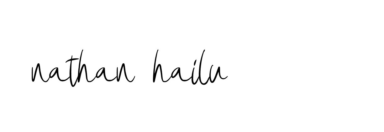 Signature of nathan-hailu