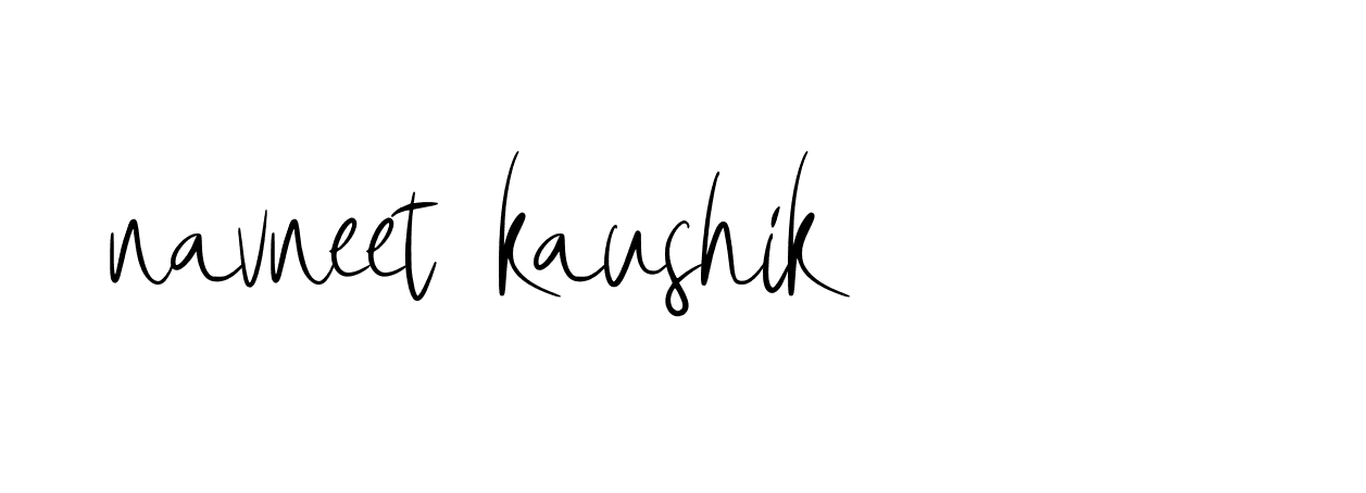 Signature of navneet-kaushik