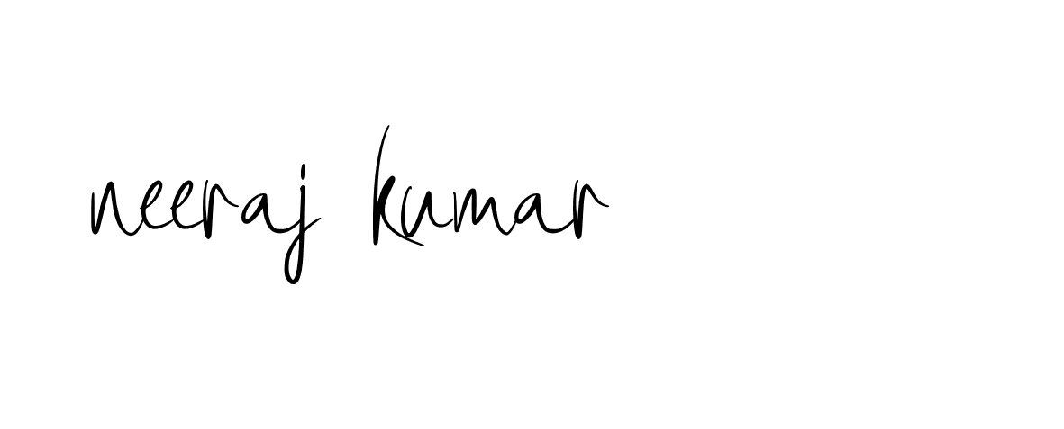 Signature of neeraj-kumar