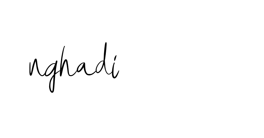 Signature of nghadi