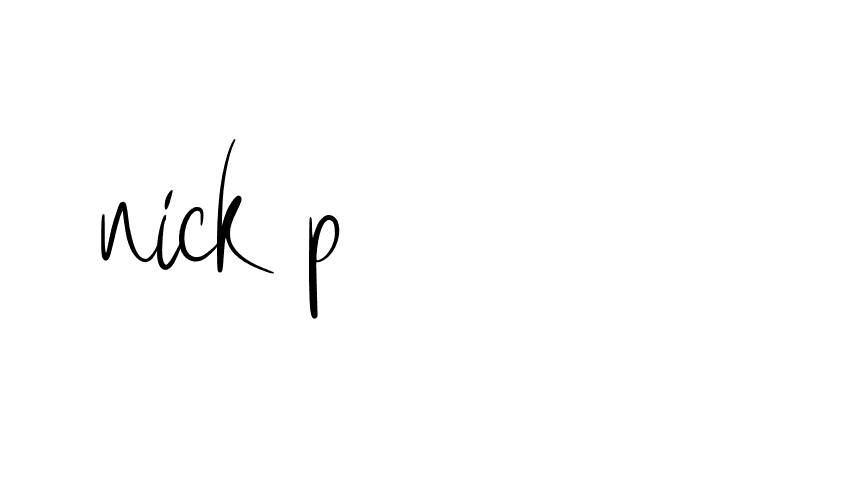 Signature of nick-p