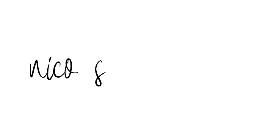 Signature of nico-s