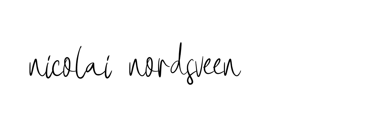 Signature of nicolai-nordsveen