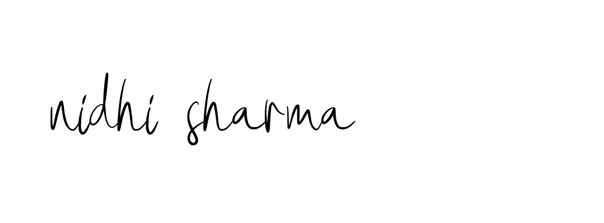 Signature of nidhi-sharma