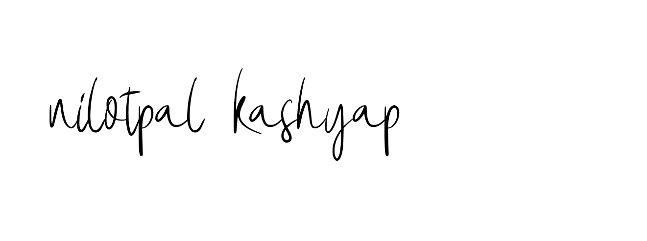 Signature of nilotpal-kashyap