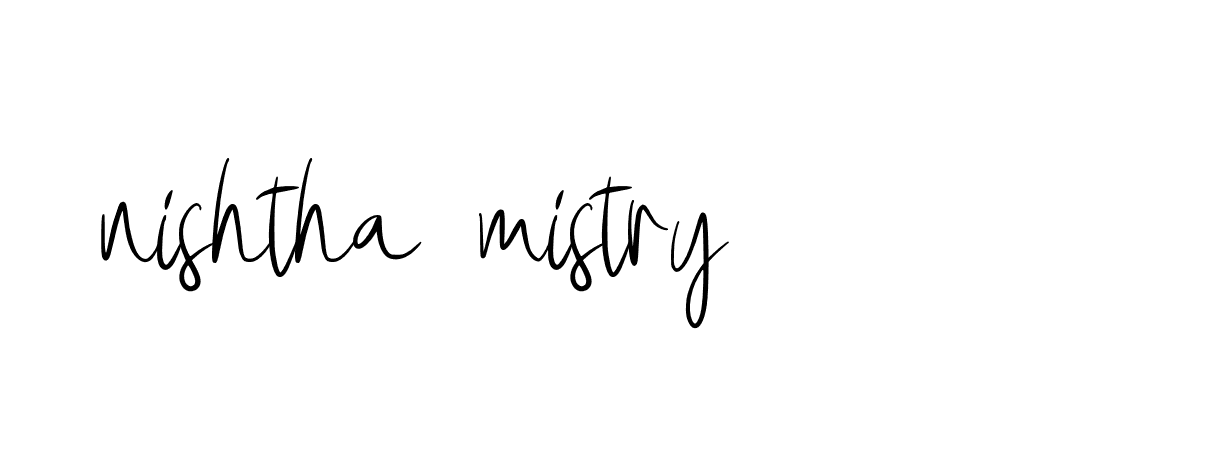 Signature of nishtha-mistry