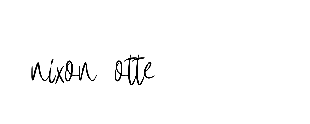 Signature of nixon-otte