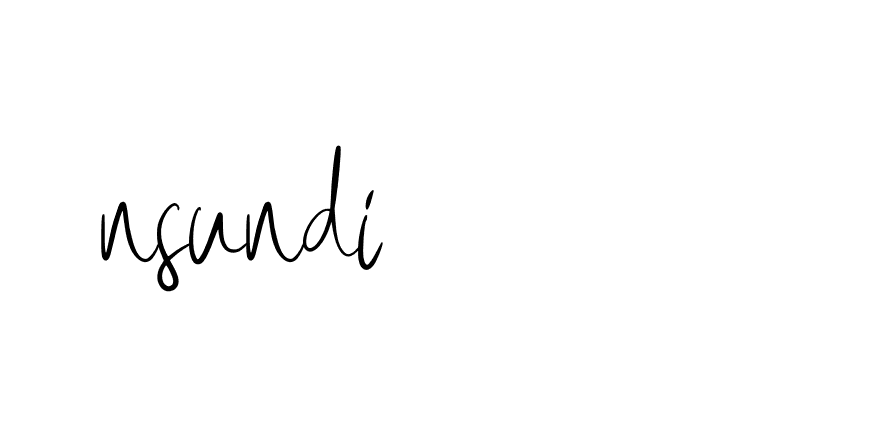 Signature of nsundi