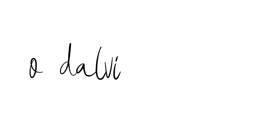 Signature of o-dalvi