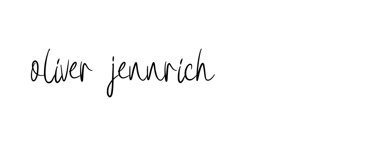 Signature of oliver-jennrich-