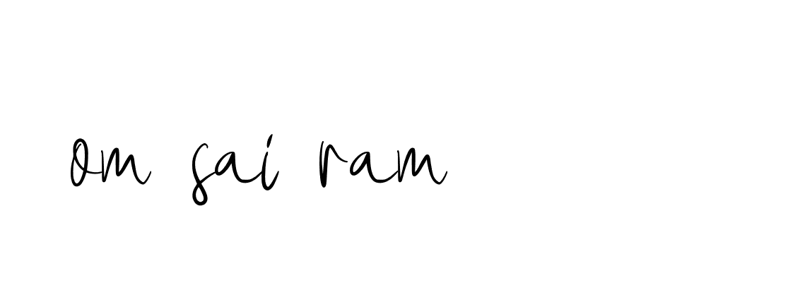 Signature of om-sai-ram