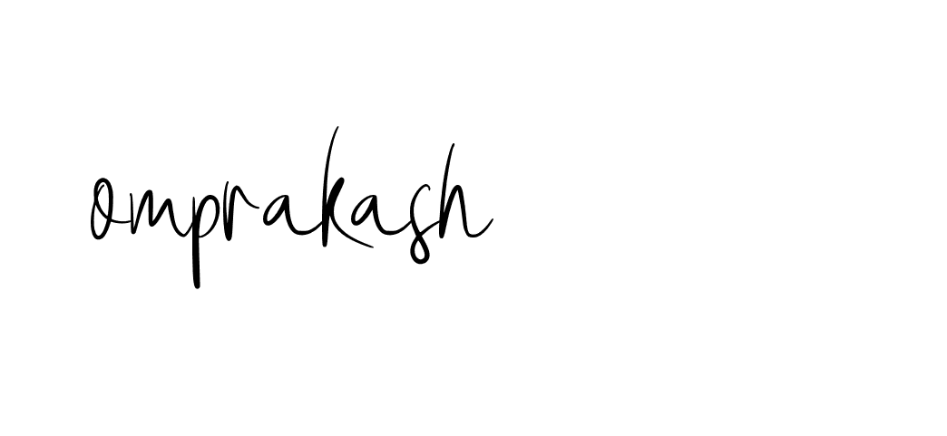 Signature of omprakash