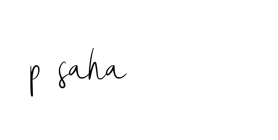 Signature of p-saha