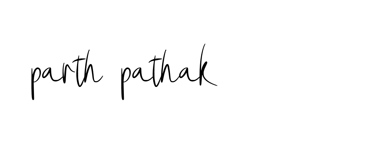 Signature of parth-pathak