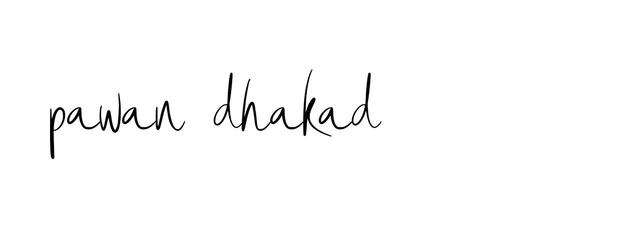 Signature of pawan-dhakad