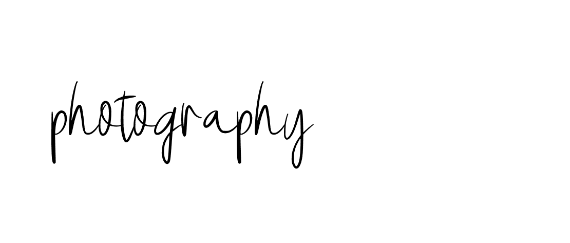 Signature of photography