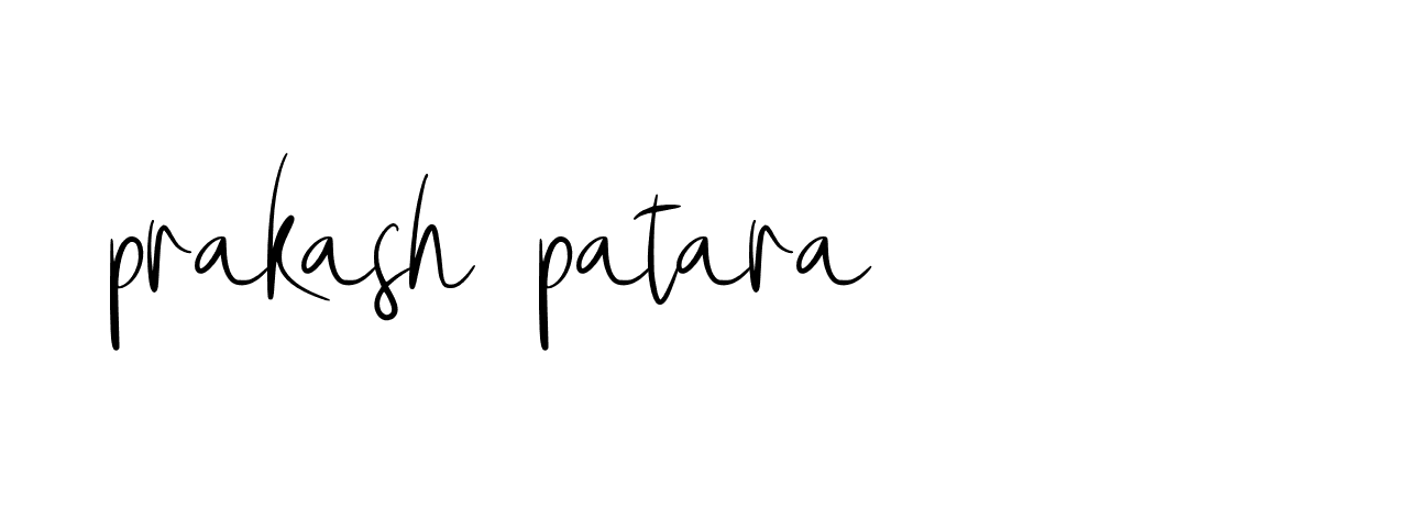 Signature of prakash-patara