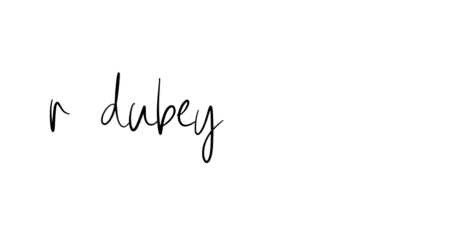 Signature of r-dubey