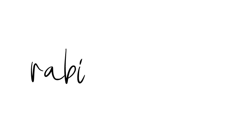 Signature of rabi