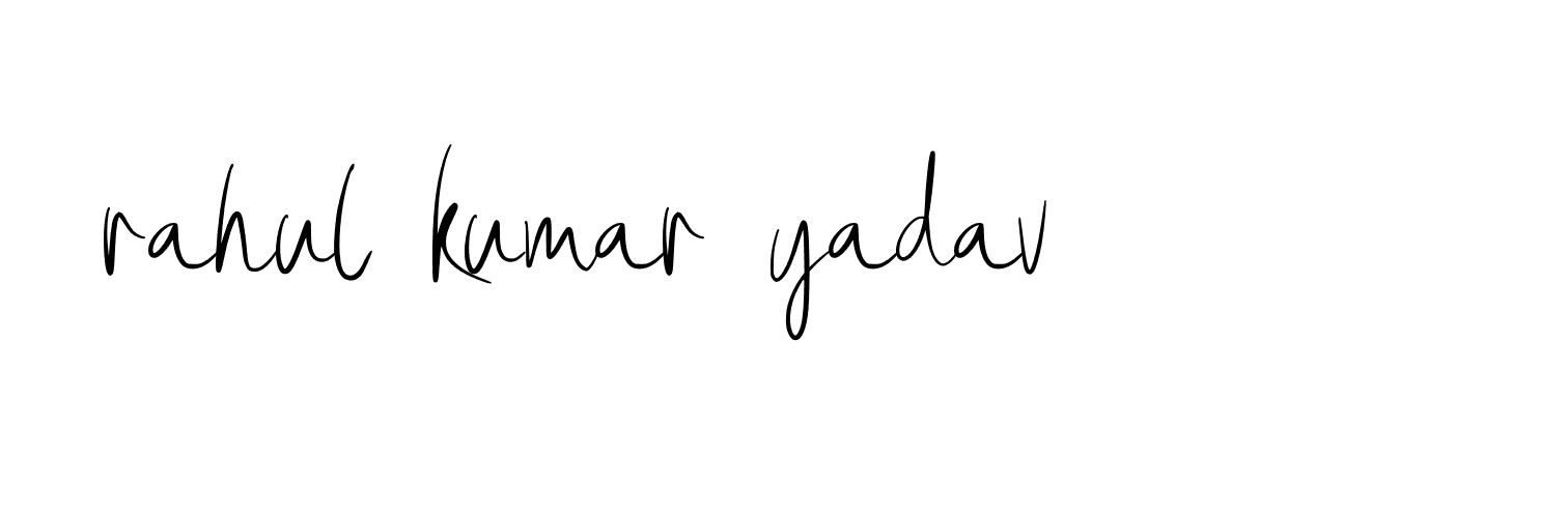 Signature of rahul-kumar-yadav