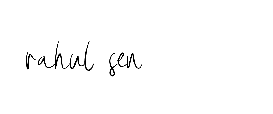 Signature of rahul-sen