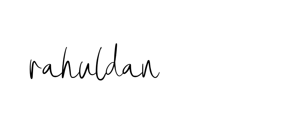 Signature of rahuldan