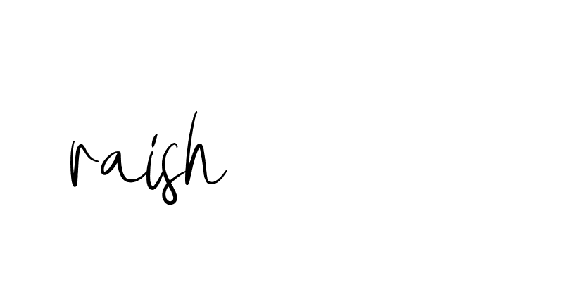 Signature of raish