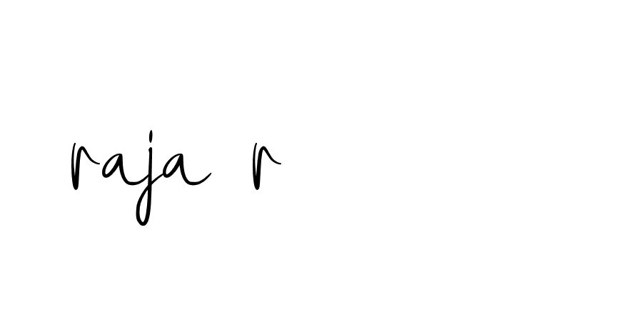 Signature of raja-r