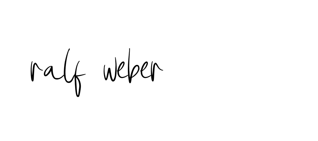 Signature of ralf-weber