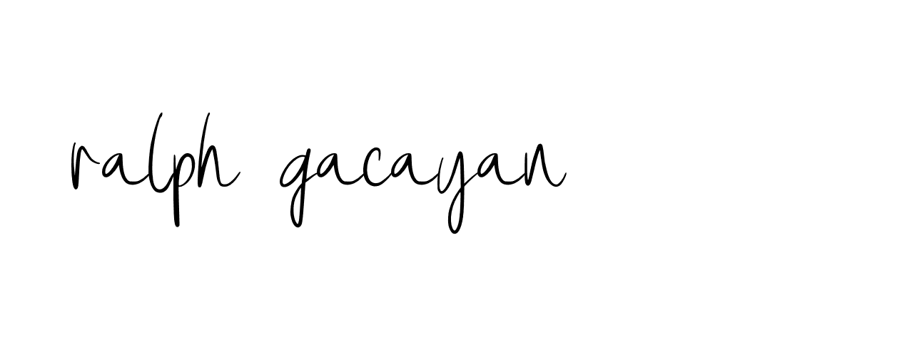 Signature of ralph-gacayan