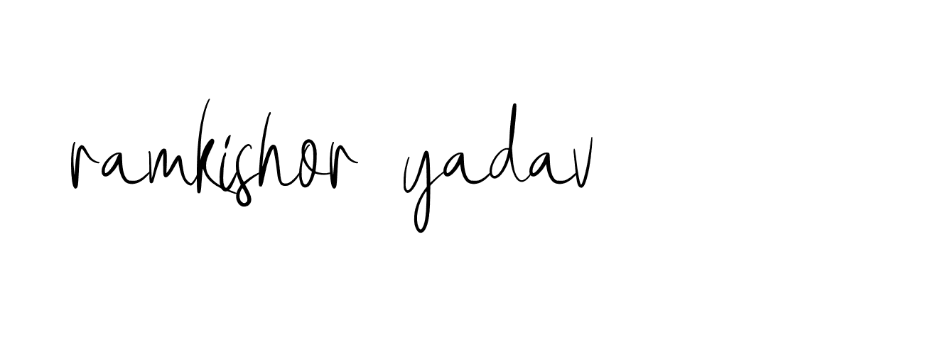 Signature of ramkishor-yadav