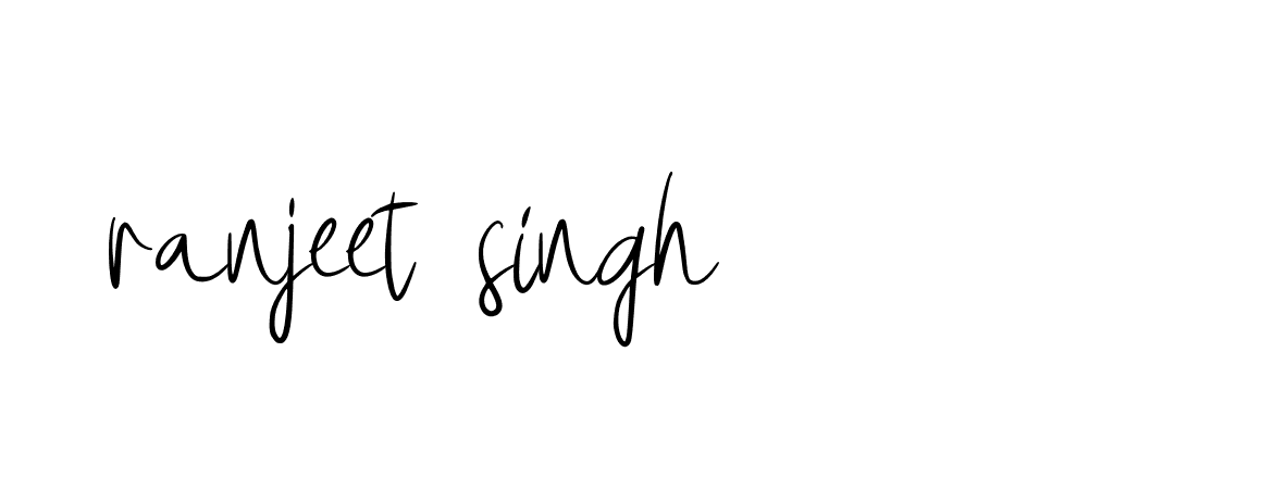 Signature of ranjeet-singh