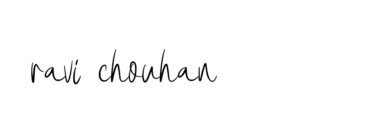 Signature of ravi-chouhan