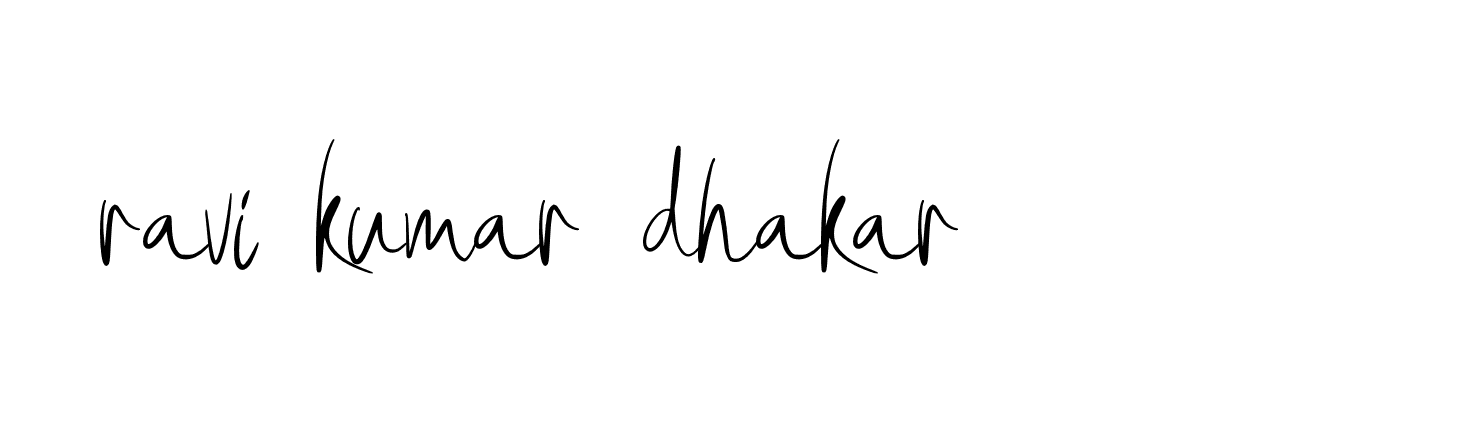 Signature of ravi-kumar-dhakar