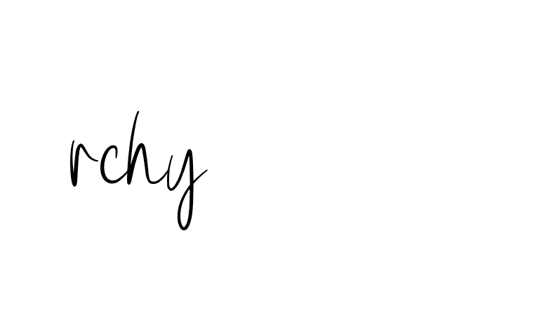 Signature of rchy