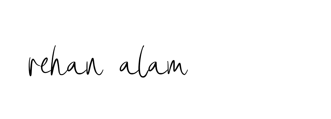 Signature of rehan-alam