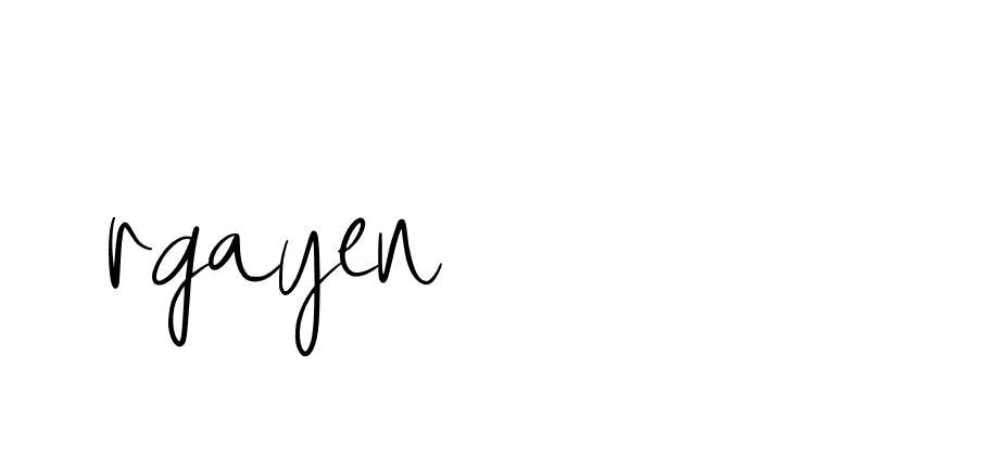 Signature of rgayen