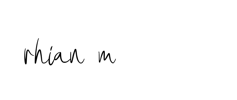 Signature of rhian-m