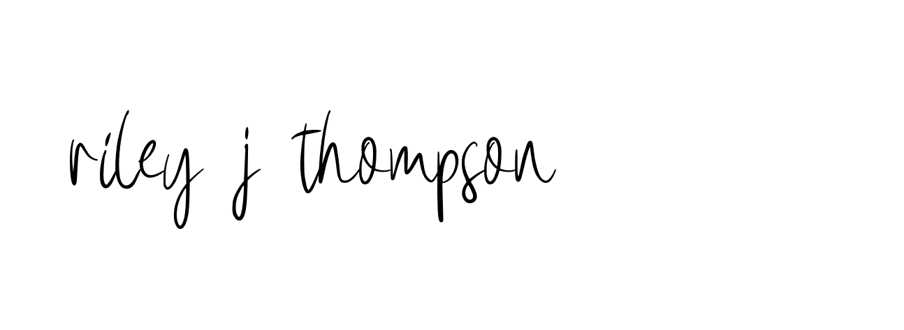 Signature of riley-j-thompson