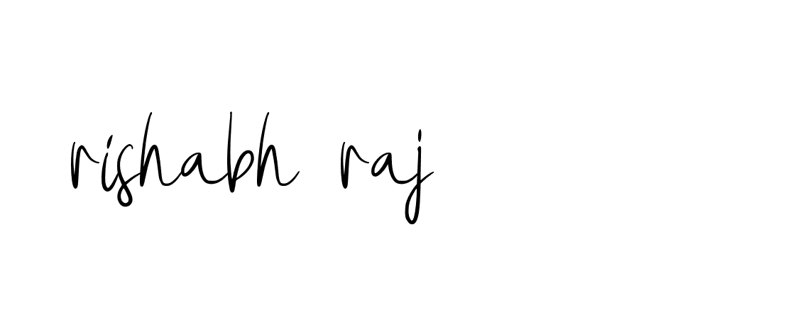 Signature of rishabh-raj