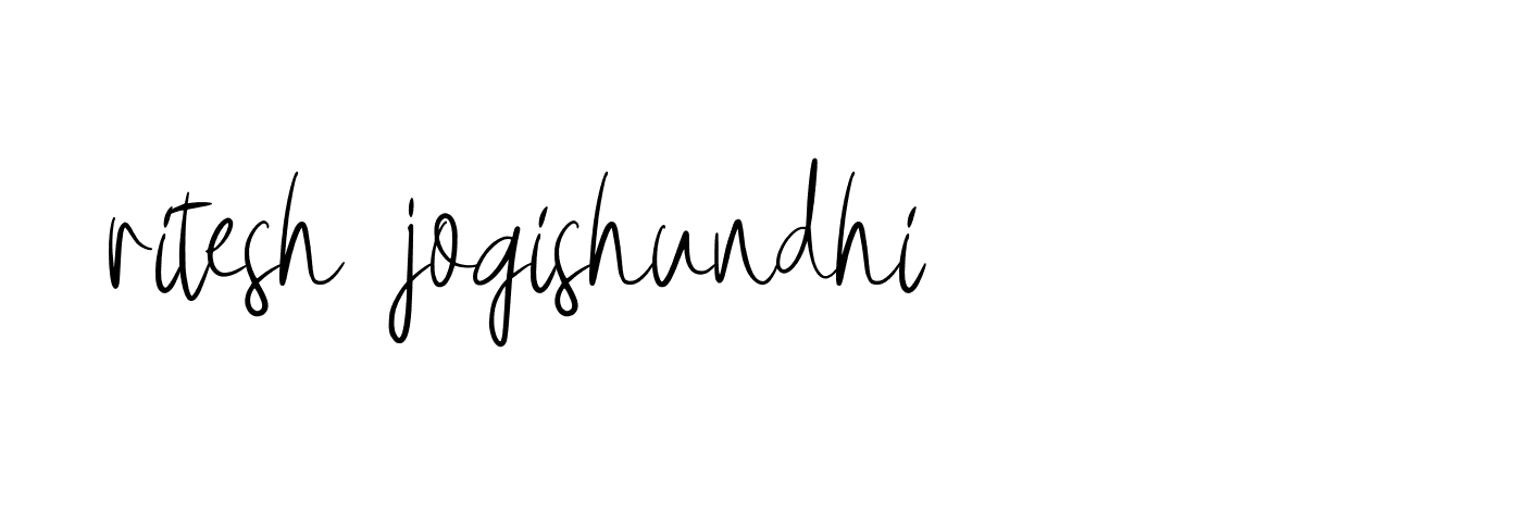 Signature of ritesh-jogishundhi-