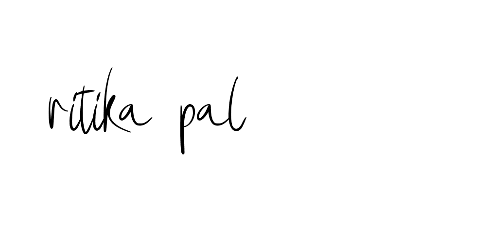 Signature of ritika-pal