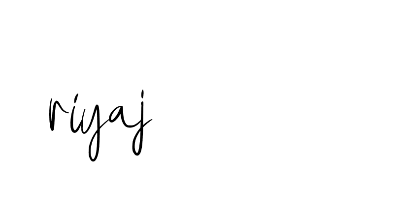 Signature of riyaj