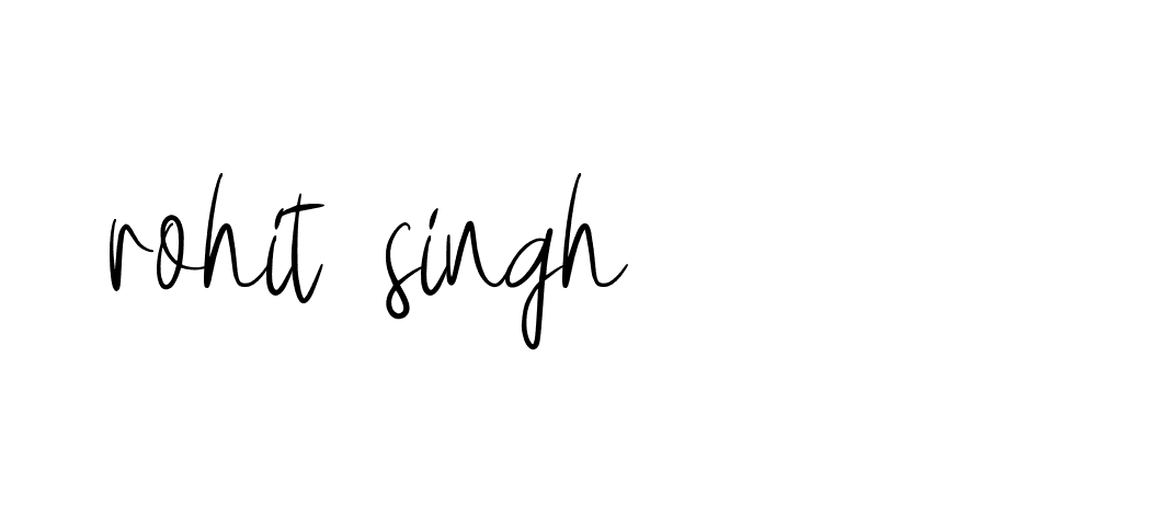 Signature of rohit-singh