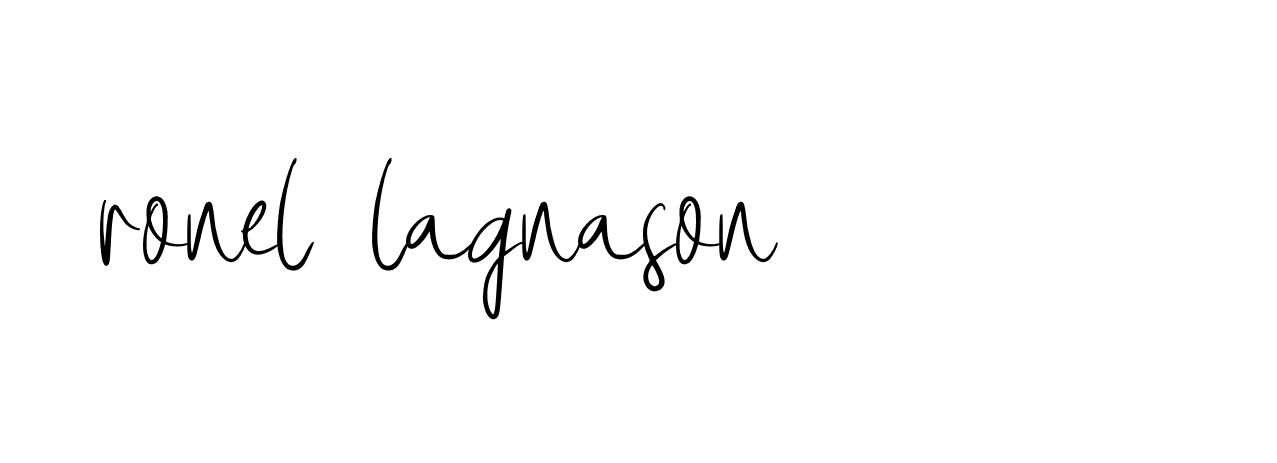 Signature of ronel-lagnason