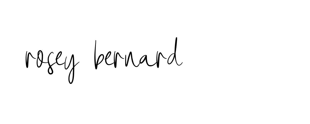 Signature of rosey-bernard